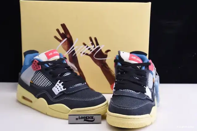 DC9533-001 AIR OFF NOIR RETRO JORDAN UNION 4 0628